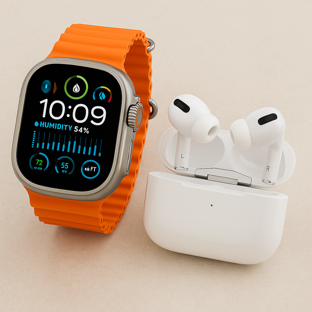 Combo Tech Total: Auriculares Air Pro® + Smartwatch Pro 360®