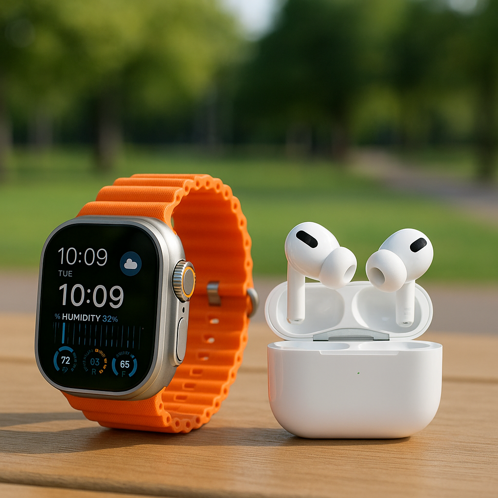 Combo Tech Total: Auriculares Air Pro® + Smartwatch Pro 360®