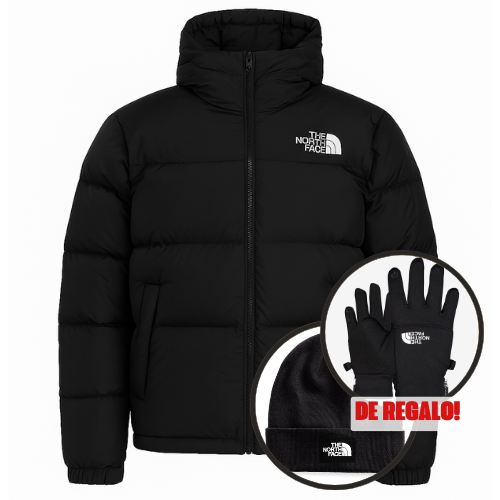 Campera The North Face Puffer ® + Gorrito y Guantes North Face de REGALO!