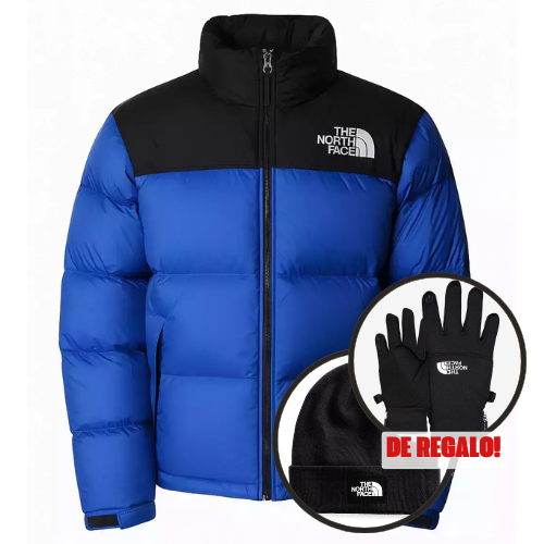 Campera The North Face Puffer ® + Gorrito y Guantes North Face de REGALO!