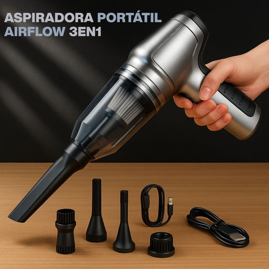 Aspiradora Portátil AirFlow 3 en 1