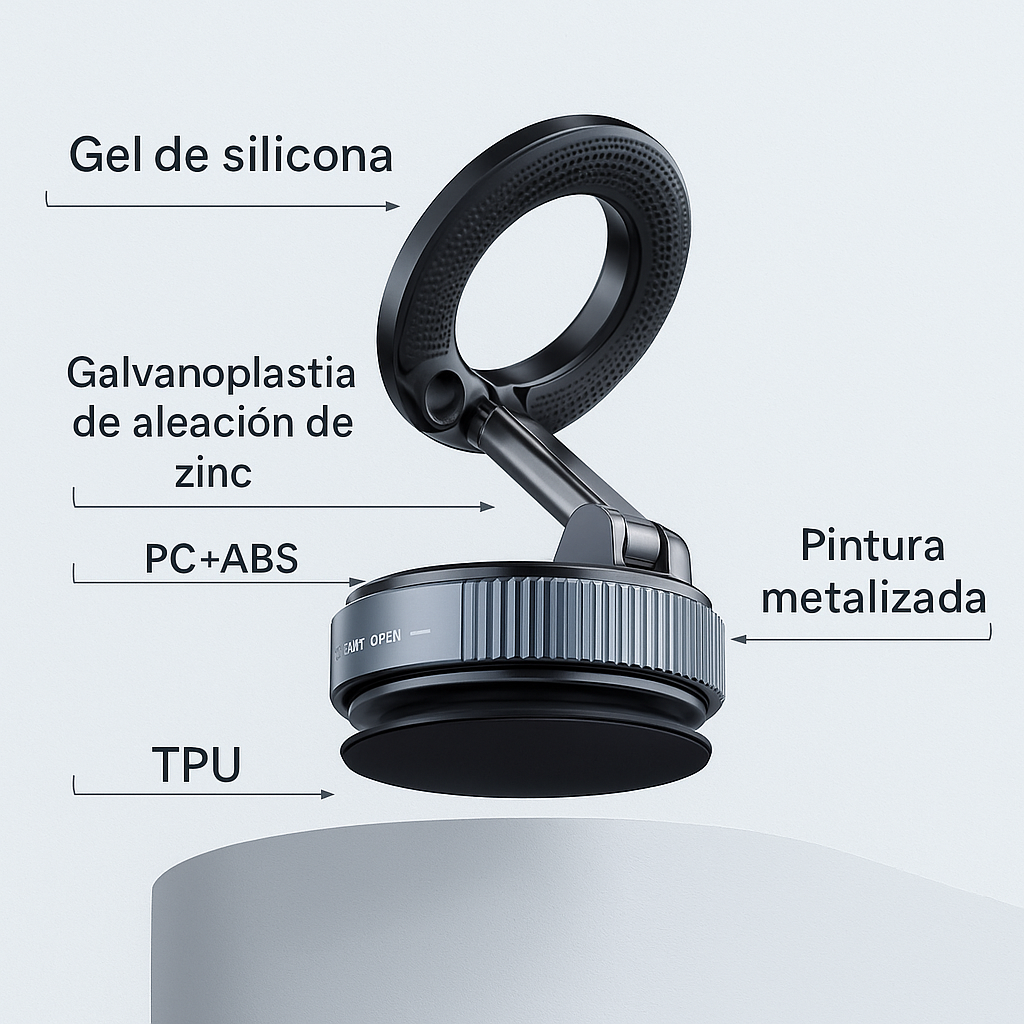 2x1 MagicGrip ® - Soporte Magnético con Giro 360°