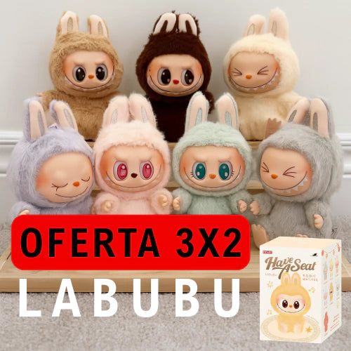 Pack 3X2 Labubu Oficial Sorpresa